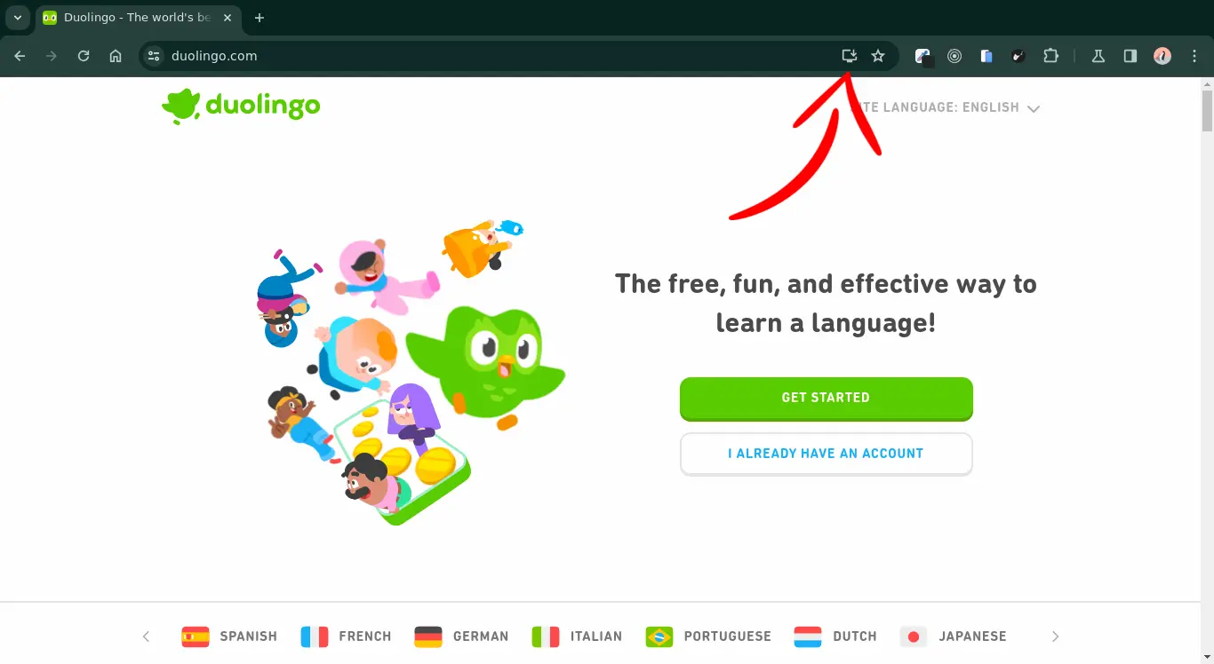 duolingo pwa
