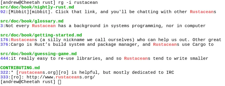 ripgrep